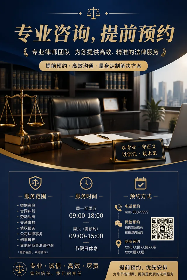 法律咨询预约