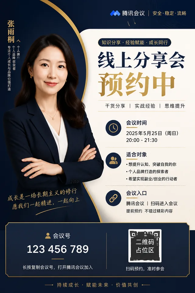 腾讯会议人像预约