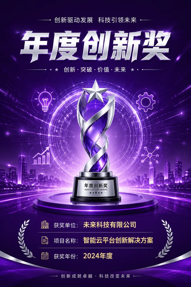创新奖海报