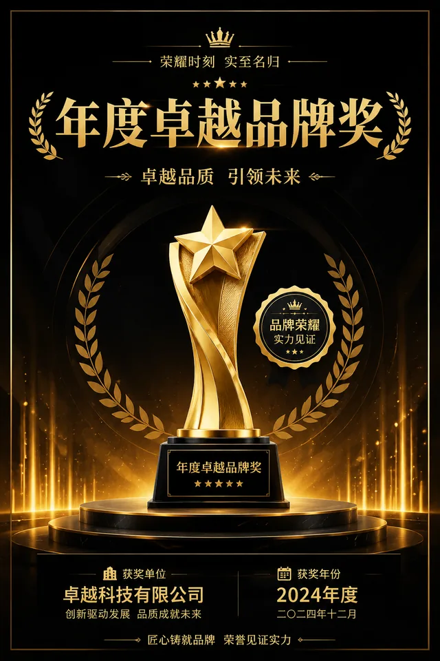 年度获奖海报