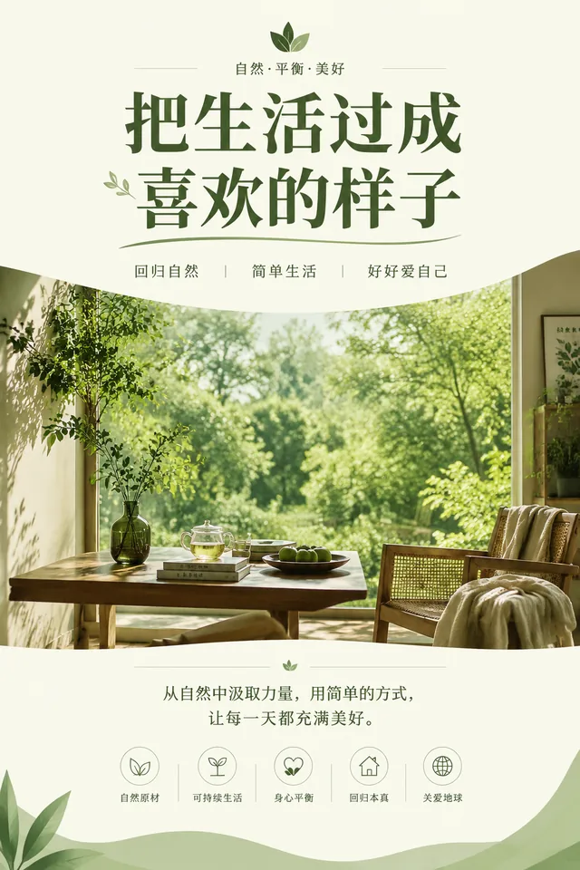 生活方式海报
