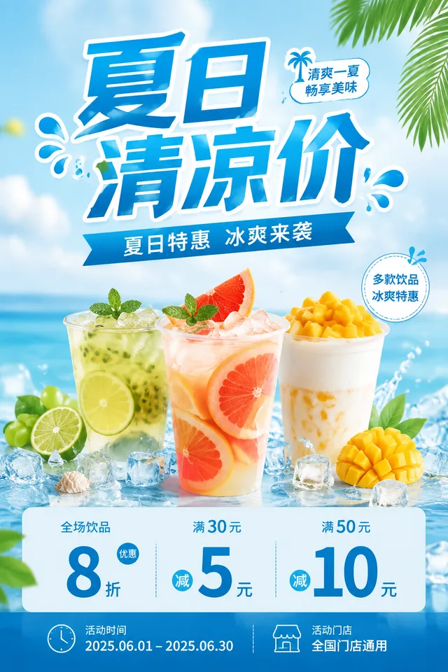夏日清凉促销
