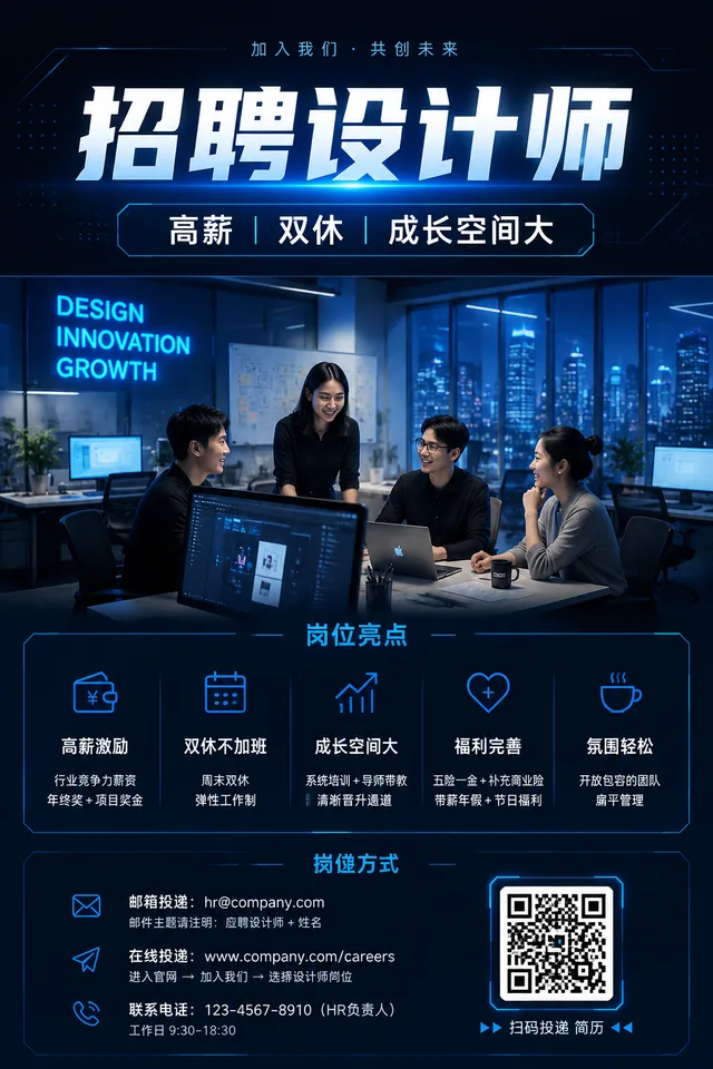 招聘海报